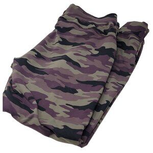 Zyia Active‎ Jogging Workout Pants Size Small Camo Print Cuffed Ankle Leggings